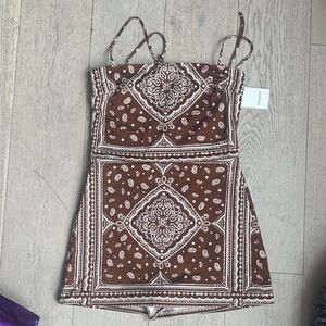 Amanda Uprichard Avani Skort Romper